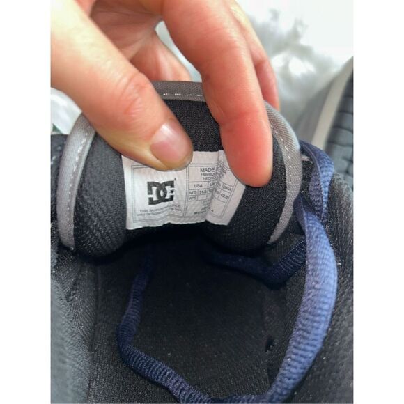 DC men’s athletic shoes blue and gray size 11.5 main image 5